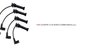 Imagen de JGO CABLES DE BUJIA FORD ECOSPORT 2.0 16V 2003. . . DURATEC